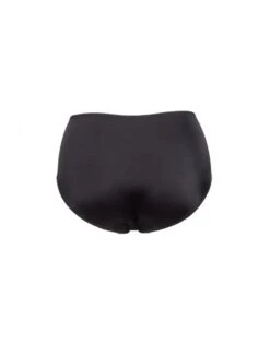 Plaisir Golden Hoge Bikini Slip - Grote Maten - 46-48 - Black/Golden - T0051 -ondergoed winkel plaisir golden hoge bikini slip grote maten 46 48 blackgolden t0051 2