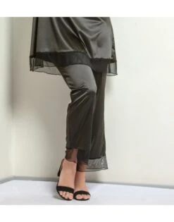 Plaisir Lounge Broek Grote Maten - Zwart - 2040