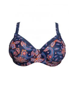 Plaisir Paisley Bikini Beha Grote Maten 90-105 Cup C-H - Blue Orange - T0025-19 -ondergoed winkel plaisir paisley bikini beha grote maten 90 105 cup c h blue orange t0025 19 5