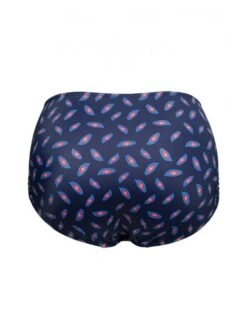 Plaisir Paisley Hoge Bikini Slip Grote Maten 44-52 - T0015-19 - Dark Blue -ondergoed winkel plaisir paisley hoge bikini slip grote maten 44 52 t0015 19 dark blue 5