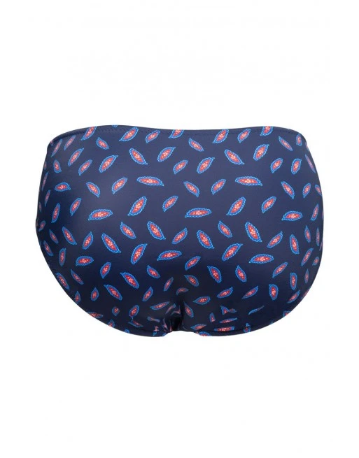 Plaisir Paisley Tai Bikini Slip Grote Maten 42-48 - T0002-19 - Dark Blue 2 Plaisir Paisley Tai Bikini Slip Grote Maten 42-48 - T0002-19 - Dark Blue - Afbeelding 2