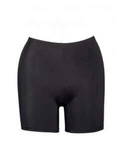 Plaisir Solid Color Zwemshort Dames Lange Benen Kleine - Grote Maten 42-54 - Zwart - T0021 -ondergoed winkel plaisir solid color zwemshort dames lange benen kleine grote maten 42 54 zwart t0021 3