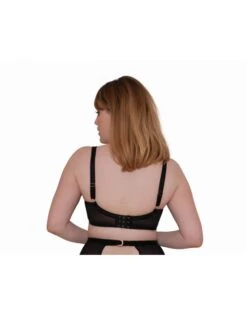 Scantilly Unleash Halve Cup Beha Grote Cupmaten - Zwart -ondergoed winkel scantilly unleash halve cup beha grote cupmaten zwart 3