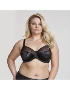 Sculptresse Candi Hele Cup BH Grote Cupmaten - Zwart - 9375 -ondergoed winkel sculptresse candi hele cup bh grote cupmaten zwart 9375 4