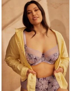 Sculptresse Chi Chi Balconnet BH Grote Cupmaten D - HH / T. 75-105 - Spring Lilac - 7695 -ondergoed winkel sculptresse chi chi balconnet bh grote cupmaten d hh t 75 105 spring lilac 7695 5