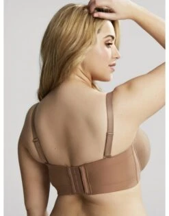 Sculptresse Dana Strapless Bandeau BH Grote Cupmaten D - J / T. 75-105 - Caramel - 9670 -ondergoed winkel sculptresse dana strapless bandeau bh grote cupmaten d j t 75 105 caramel 9670 2