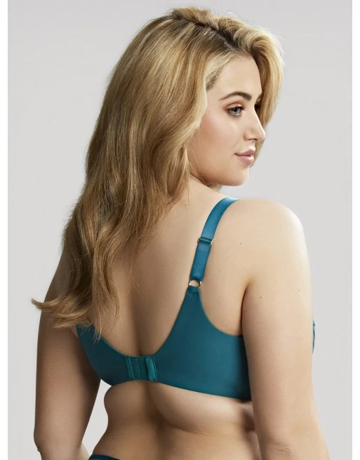 Sculptresse Dionne BH Grote Cupmaat DD Tot K / T. 80-105 - Teal Animal - 9695 2 Sculptresse Dionne BH Grote Cupmaat DD Tot K / T. 80-105 - Teal Animal - 9695 - Afbeelding 2