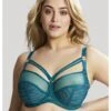 Sculptresse Dionne BH Grote Cupmaat DD Tot K / T. 80-105 - Teal Animal - 9695