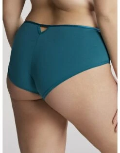 Sculptresse Dionne Midi Slip Kleine - Grote Maten 40-50 - Teal Animal - 9692 -ondergoed winkel sculptresse dionne midi slip kleine grote maten 40 50 teal animal 9692 2