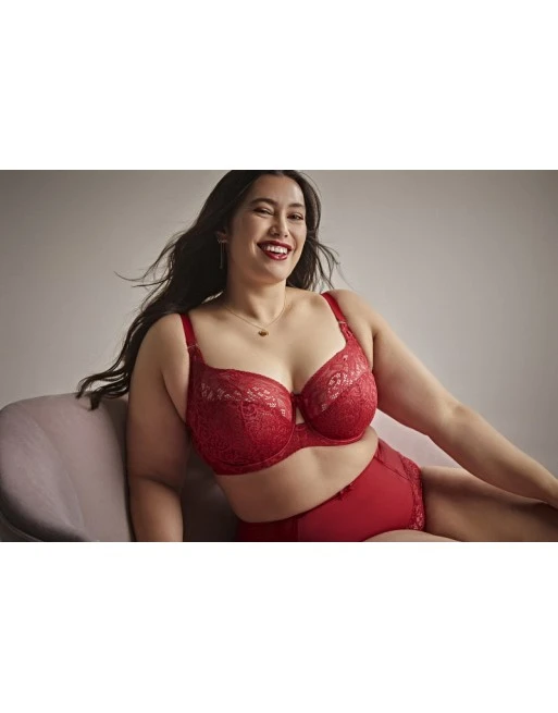 Sculptresse Estel Hele Cup Beha Grote Cupmaten DD - K / T. 75-105 - Raspberry - 9685 7 Sculptresse Estel Hele Cup Beha Grote Cupmaten DD - K / T. 75-105 - Raspberry - 9685 - Afbeelding 7
