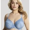 Sculptresse Estel Plunge Beha Grote Cupmaten D - J / T. 75-105 - Dusk Blue - 9686