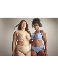 Sculptresse Estel Plunge Beha Grote Cupmaten D - J / T. 75-105 - Dusk Blue - 9686 -ondergoed winkel sculptresse estel plunge beha grote cupmaten d j t 75 105 dusk blue 9686 4