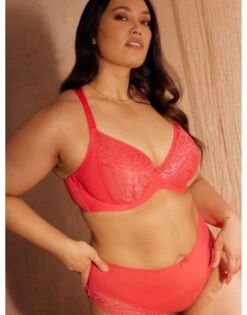 Sculptresse Roxie Plunge BH Grote Cupmaten D Tot J / T. 75-105 - Hot Coral - 9586 13 Sculptresse Roxie Plunge BH Grote Cupmaten D Tot J / T. 75-105 - Hot Coral - 9586 -ondergoed winkel sculptresse roxie plunge bh grote cupmaten d tot j t 75 105 hot coral 9586 4