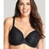 Sculptresse Roxie Plunge BH Grote Cupmaten D Tot J / T. 75-105 - Zwart - 9586