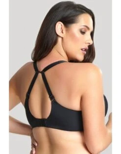 Sculptresse Roxie Plunge BH Grote Cupmaten D Tot J / T. 75-105 - Zwart - 9586 -ondergoed winkel sculptresse roxie plunge bh grote cupmaten d tot j t 75 105 zwart 9586 4