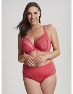 Sculptresse Roxie Tailleslip Kleine - Grote Maten 38-52 - Hot Coral - 9582 -ondergoed winkel sculptresse roxie tailleslip kleine grote maten 38 52 hot coral 9582 3