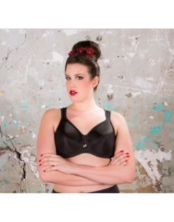 Syl Maia Hele Cup Beha Grote Maten - Grote Cupmaten - Zwart
