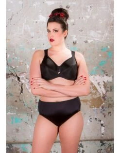 Syl Maia Hele Cup Beha Grote Maten - Grote Cupmaten - Zwart -ondergoed winkel syl maia hele cup beha grote maten grote cupmaten zwart 7