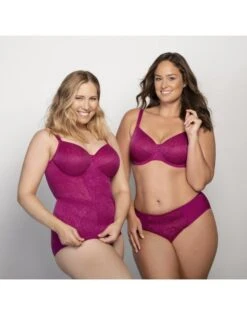 Ulla Dessous Alice Hele Cup BH Kleine En Grote Maten 70-110 Cup B Tot G - Fuchsia - 3823 -ondergoed winkel ulla dessous alice hele cup bh kleine en grote maten 70 110 cup b tot g fuchsia 3823 6
