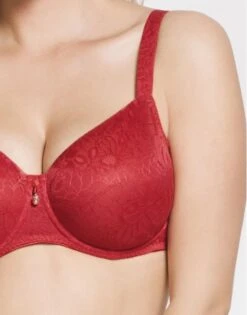 Ulla Dessous Alice Hele Cup BH Kleine En Grote Maten 70-110 Cup B Tot G - Rood - 3823 -ondergoed winkel ulla dessous alice hele cup bh kleine en grote maten 70 110 cup b tot g rood 3823 4