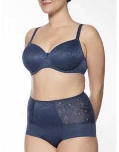 Ulla Dessous Alice Hele Cup BH Kleine En Grote Maten 70-110 Cup H Tot I - Indigo - 3825 -ondergoed winkel ulla dessous alice hele cup bh kleine en grote maten 70 110 cup h tot i indigo 3825 4