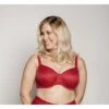 Ulla Dessous Alice Hele Cup BH Kleine En Grote Maten 70-110 Cup H Tot I - Rood - 3826