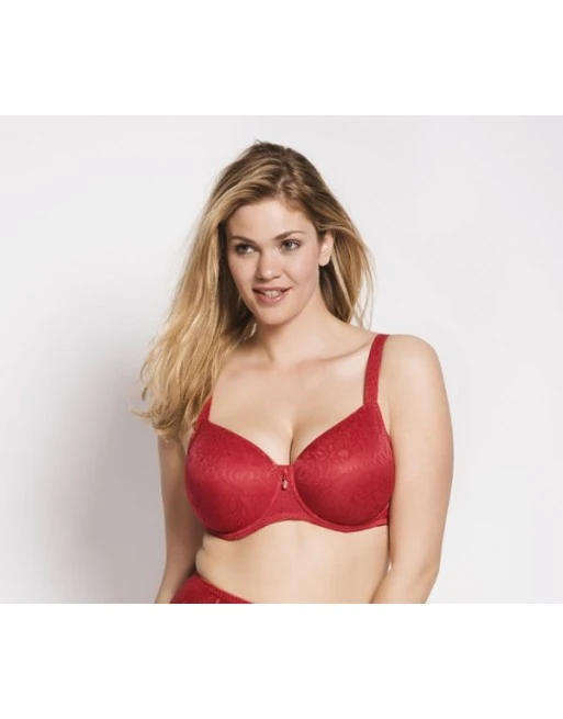 Ulla Dessous Alice Hele Cup BH Kleine En Grote Maten 70-110 Cup H Tot I - Rood - 3826 3 Ulla Dessous Alice Hele Cup BH Kleine En Grote Maten 70-110 Cup H Tot I - Rood - 3826 - Afbeelding 3