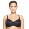 Ulla Dessous Alice Hele Cup BH Kleine En Grote Maten 70-90 Cup K - L - Zwart - 3826