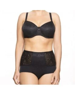 Ulla Dessous Alice Hele Cup BH Kleine En Grote Maten 70-90 Cup K - L - Zwart - 3826 -ondergoed winkel ulla dessous alice hele cup bh kleine en grote maten 70 90 cup k l zwart 3826 4