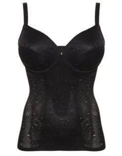 Ulla Dessous Alice Shapewear Top Kleine En Grote Maten 75-110 Cup B Tot G - Zwart - 3893 -ondergoed winkel ulla dessous alice shapewear top kleine en grote maten 75 110 cup b tot g zwart 3893 2