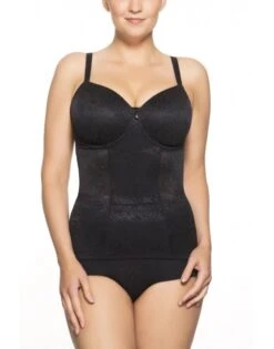 Ulla Dessous Alice Shapewear Top Kleine En Grote Maten 75-110 Cup B Tot G - Zwart - 3893 -ondergoed winkel ulla dessous alice shapewear top kleine en grote maten 75 110 cup b tot g zwart 3893 6