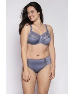 Ulla Dessous Beha Grote Maten - Grote Cupmaten M - L - Taubenblau - 3625 -ondergoed winkel ulla dessous beha grote maten grote cupmaten m l taubenblau 3625 6