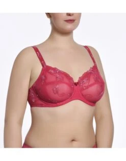 Ulla Dessous Carla Hele Cup BH Kleine En Grote Maten 70-120 Cup B Tot G - Framboise - 2123 -ondergoed winkel ulla dessous carla hele cup bh kleine en grote maten 70 120 cup b tot g framboise 2123 2