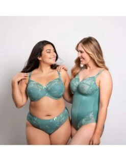 Ulla Dessous Carla Shapewear Body Kleine En Grote Maten 70-110 Cup B Tot G - Jade - 2173 -ondergoed winkel ulla dessous carla shapewear body kleine en grote maten 70 110 cup b tot g jade 2173 4