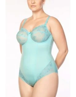 Ulla Dessous Carla Shapewear Body Kleine En Grote Maten 70-110 Cup B Tot G - Mint - 2173 -ondergoed winkel ulla dessous carla shapewear body kleine en grote maten 70 110 cup b tot g mint 2173 2