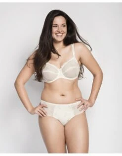 Ulla Dessous Carla String Kleine - Grote Maten 36-52 - Écru - 2137