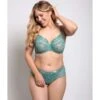 Ulla Dessous Carla String Kleine - Grote Maten 36-54 - Jade - 2137