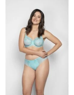 Ulla Dessous Carla String Kleine - Grote Maten 36-54 - Mint- 2137