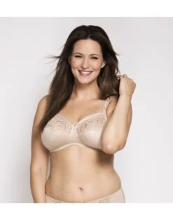 Ulla Dessous Carmen BH Zonder Beugel Kleine En Grote Maten 75-130 Cup B Tot I - Cappuccino - 2528