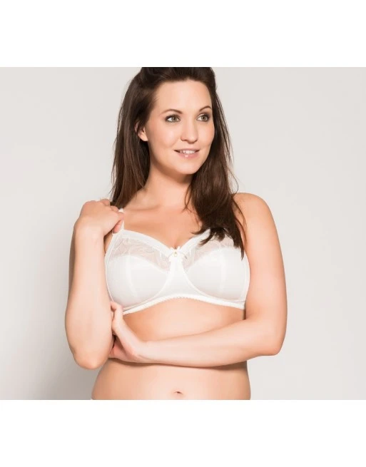 Ulla Dessous Carmen BH Zonder Beugel Kleine En Grote Maten 75-130 Cup B Tot I - Écru - 2528 4 Ulla Dessous Carmen BH Zonder Beugel Kleine En Grote Maten 75-130 Cup B Tot I - Écru - 2528 - Afbeelding 4