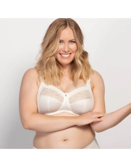 Ulla Dessous Carmen BH Zonder Beugel Kleine En Grote Maten 75-130 Cup B Tot I - Écru - 2528 1 Ulla Dessous Carmen BH Zonder Beugel Kleine En Grote Maten 75-130 Cup B Tot I - Écru - 2528