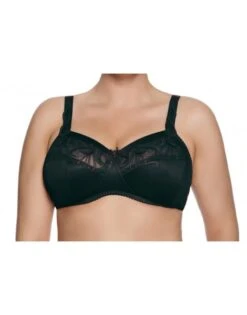 Ulla Dessous Carmen BH Zonder Beugel Kleine - Grote Maten 75-130 Cup B Tot I - Zwart - 2528 -ondergoed winkel ulla dessous carmen bh zonder beugel kleine grote maten 75 130 cup b tot i zwart 2528 3