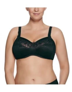 Ulla Dessous Carmen BH Zonder Beugel Kleine - Grote Maten 75-130 Cup B Tot I - Zwart - 2528 -ondergoed winkel ulla dessous carmen bh zonder beugel kleine grote maten 75 130 cup b tot i zwart 2528 4