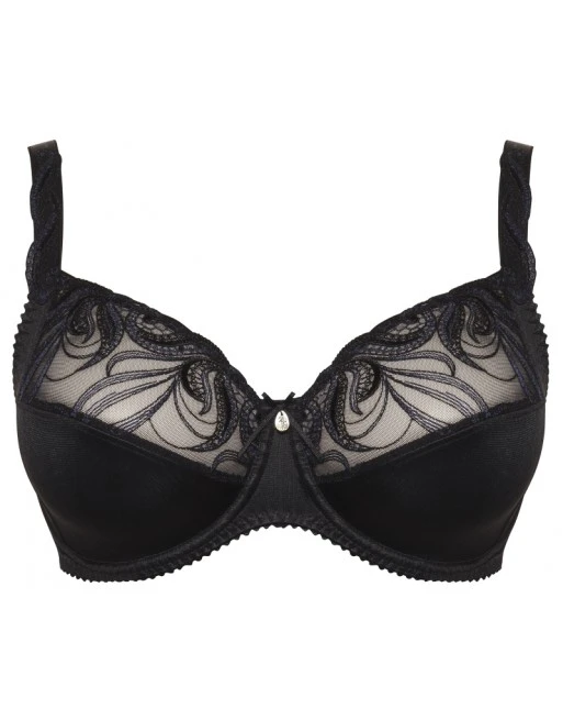 Ulla Dessous Carmen Hele Cup BH Kleine En Grote Maten 75-120 Cup B Tot G - Zwart - 2523 2 Ulla Dessous Carmen Hele Cup BH Kleine En Grote Maten 75-120 Cup B Tot G - Zwart - 2523 - Afbeelding 2