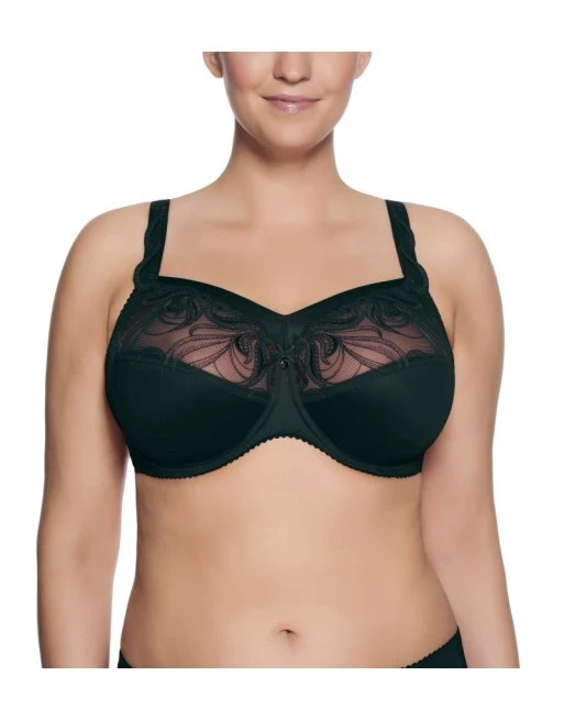 Ulla Dessous Carmen Hele Cup BH Kleine En Maten 75-120 Cup H Tot L - Zwart - 2526 2 Ulla Dessous Carmen Hele Cup BH Kleine En Maten 75-120 Cup H Tot L - Zwart - 2526 - Afbeelding 2