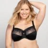 Ulla Dessous Carmen Hele Cup BH Kleine En Maten 75-120 Cup H Tot L - Zwart - 2526