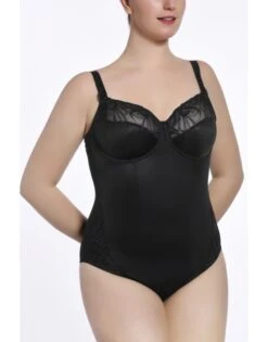 Ulla Dessous Carmen Shapewear Body Kleine En Grote Maten 75-120 Cup B Tot G - Zwart - 2573 -ondergoed winkel ulla dessous carmen shapewear body kleine en grote maten 75 120 cup b tot g zwart 2573 3