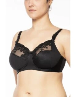 Ulla Dessous Ella BH Zonder Beugel Kleine En Grote Maten 75-120 Cup D Tot L - Zwart - 3628 -ondergoed winkel ulla dessous ella bh zonder beugel kleine en grote maten 75 120 cup d tot l zwart 3628 2