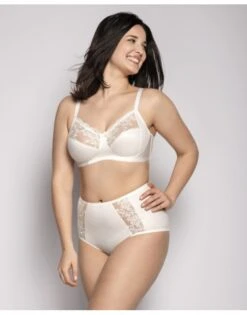 Ulla Dessous Ella Gaine Slip Kleine - Grote Maten 38-60 - Écru - 3610