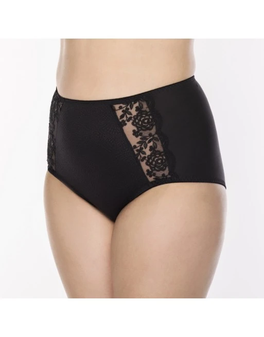 Ulla Dessous Ella Gaine Slip Kleine - Grote Maten 38-60 - Zwart - 3610 3 Ulla Dessous Ella Gaine Slip Kleine - Grote Maten 38-60 - Zwart - 3610 - Afbeelding 3